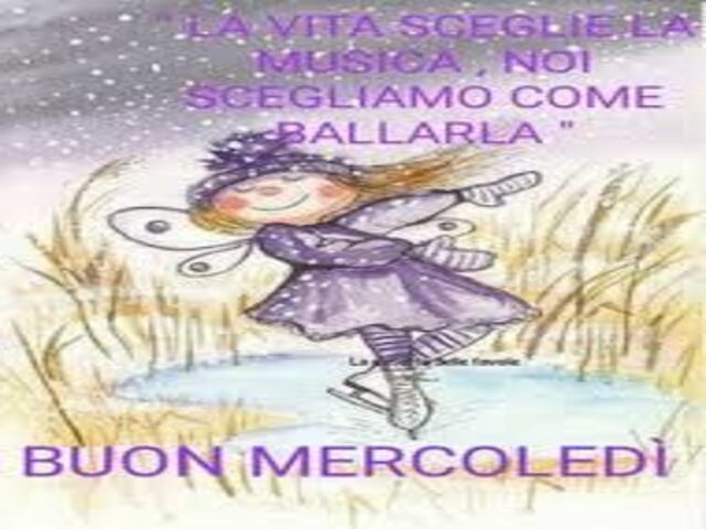 La vita sceglie la musica, noi scegliamo come ballarla! Buon mercoledì