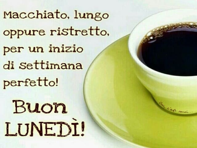 Macchiato, lungo, oppure ristretto, per un inizio di settimana perfetto! Buon Lunedì!