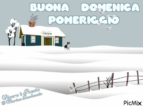 Buona domenica pomeriggio