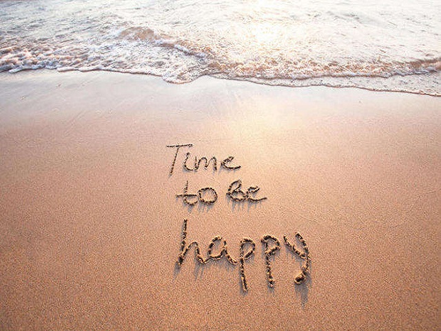 Time to be happy (è tempo di essere felici)