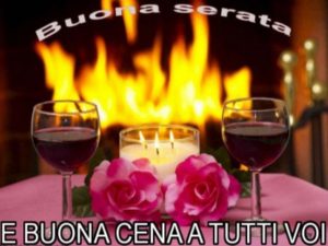Buona serata e buona cena a tutti voi!