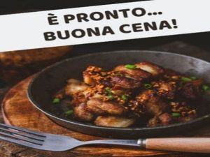 È pronto... Buona cena!
