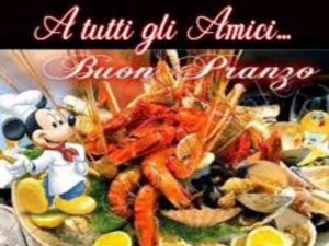 A tutti gli amici, buon pranzo!
