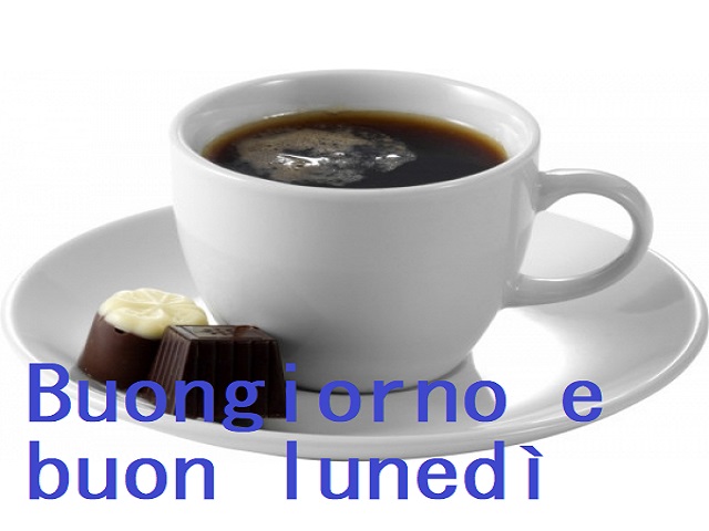 Buongiorno e buon lunedì.