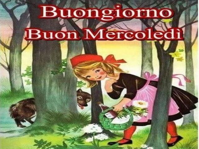 Buongiorno e buon mercoledì!