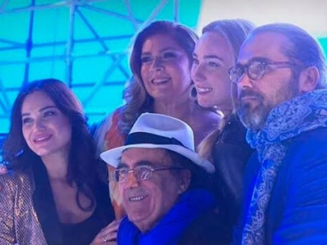Al Bano e Romina con i figli Cristel, Romina Jr e Yari