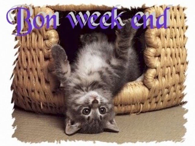 Bon week-end (Buon fine settimana)