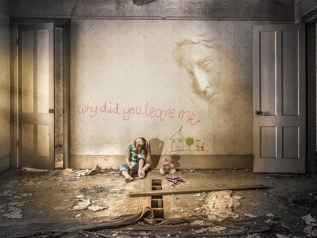 Whi did you leave me? (Perché mi hai lasciata?)