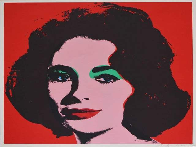 Andy Warhol, "Liz Tylor", 1964