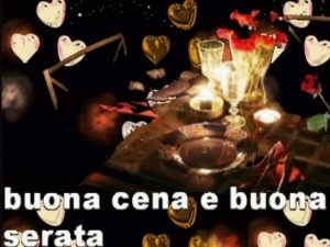 Buona cena e buona serata!