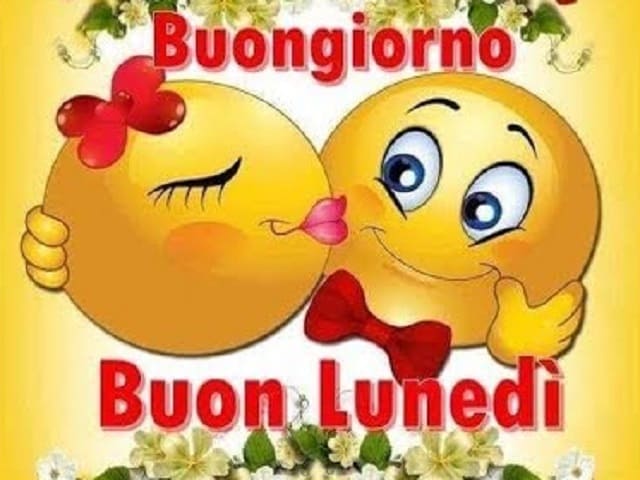 Buongiorno! Buon lunedì.