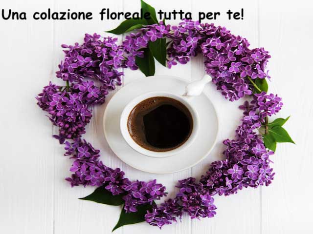 Una colazione floreale tutta per te!