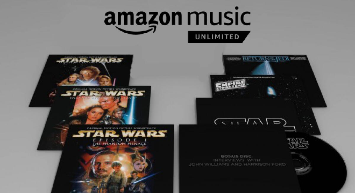 Amazon Music Unlimited: ecco come avere 3 mesi di musica gratis, anche Star Wars! - Le colonne sonore di Star Wars