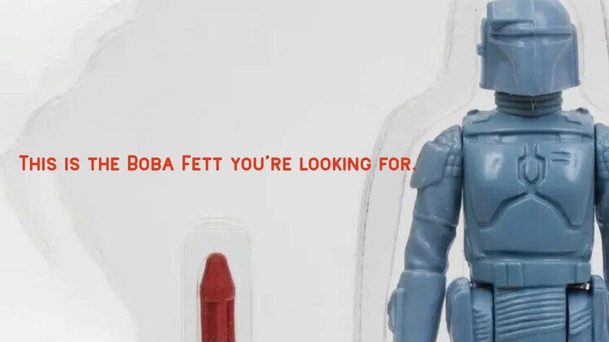 Star Wars: in vendita il giocattolo più raro e costoso del franchise - Il Prototype Rocket Firing Boba Fett