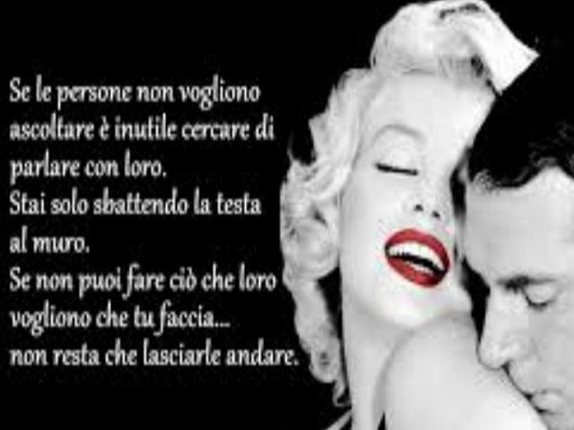 Se le persone non vogliono ascoltare è inutile cercare di parlare con loro. Stai solo sbattendo la testa al muro. Se non puoi fare ciò che loro vogliono che tu faccia non resta che lasciare andare.