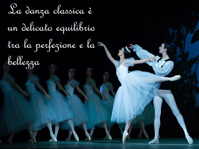 La danza classica è un delicato equilibrio tra la perfezione e la bellezza