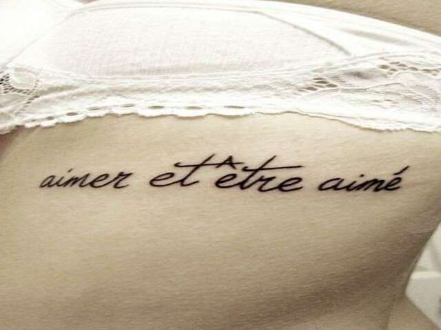 Aimer et être aimé (Amare ed essere amati)