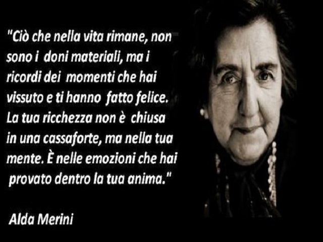 Ciò che nella vita rimane, non sono i doni materiali, ma i ricordi dei momenti che hai vissuto e ti hanno fatto felice. La tua ricchezza non è chiusa in una cassaforte, ma nella tua mente. È nelle emozioni che hai provato dentro la tua anima.