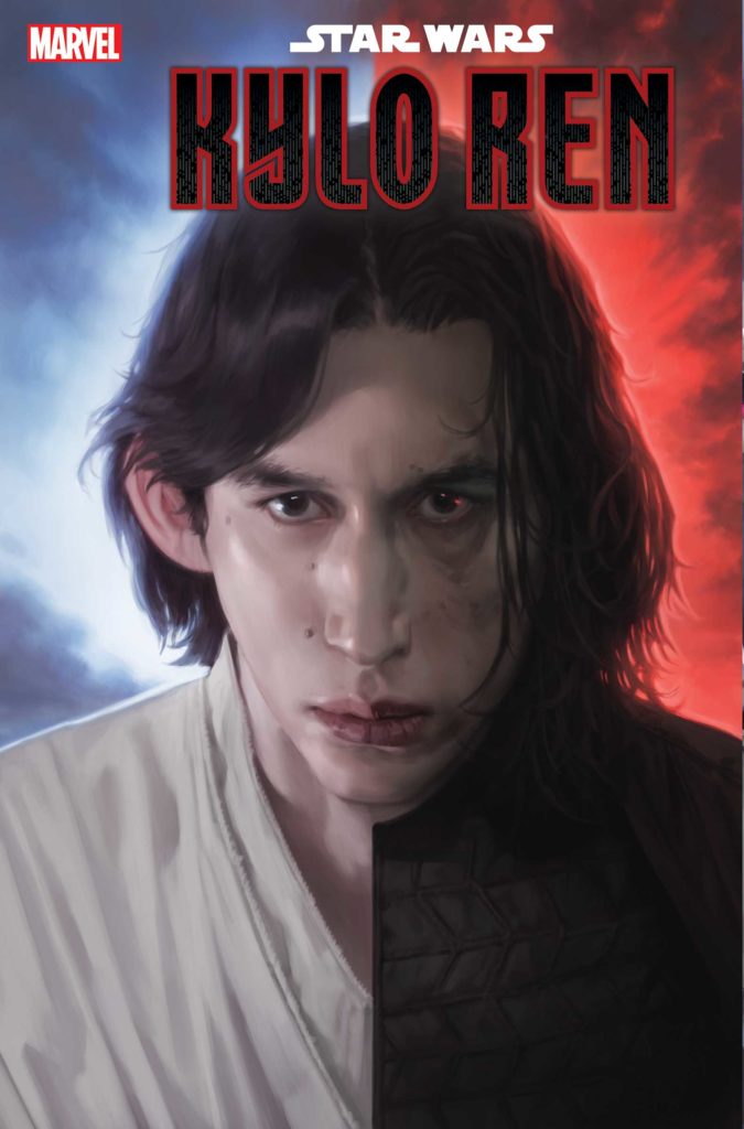 Copertina del fumetto Star Wars The Rise of Kylo Ren #2, nella sua variante.