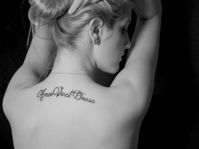 Amore vincit omnia.(L’amore vince su tutto)