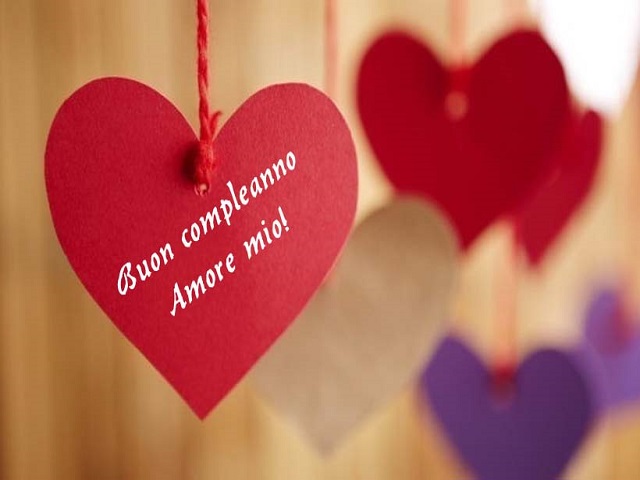 Buon compleanno amore mio!