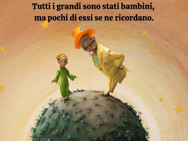 Tutti i grandi sono stati bambini, ma pochi di essi se ne ricordano.