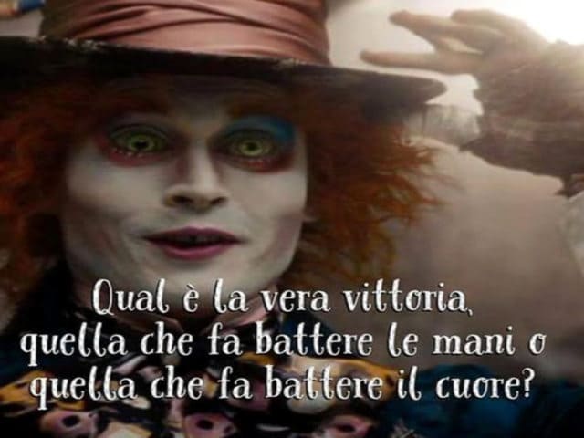 Qual è la vera vittoria, quella che fa battere le mani o quella che fa battere il cuore?