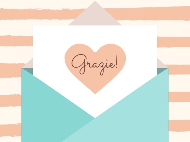 Grazie!
