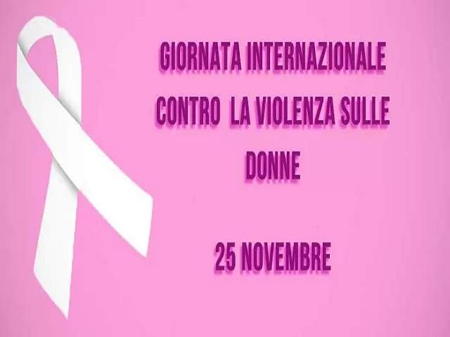 Giornata internazionale contro la violenza sulle donne. 25 novembre.