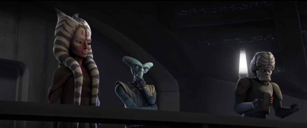 Durante l'addestramento dei cloni su Kamino