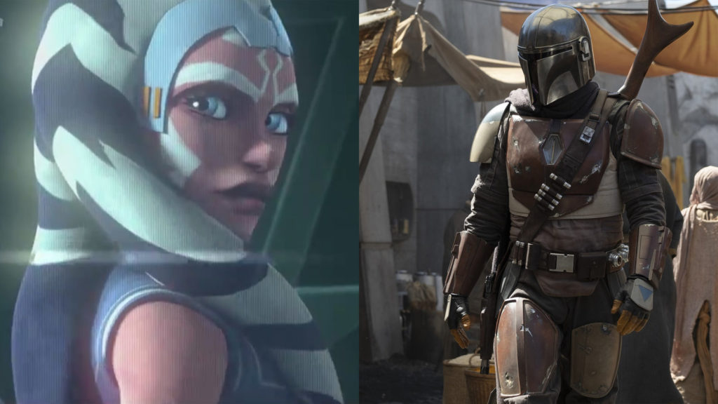 Ahsoka Tano e Mando.Da: geektyrant
