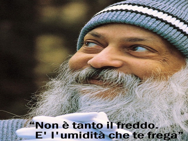 Non è tanto il freddo. É l'umidità che te frega.