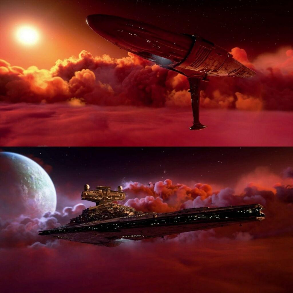 L'MC-75 della Nuova Repubblica e L'ISD-II Imperiale