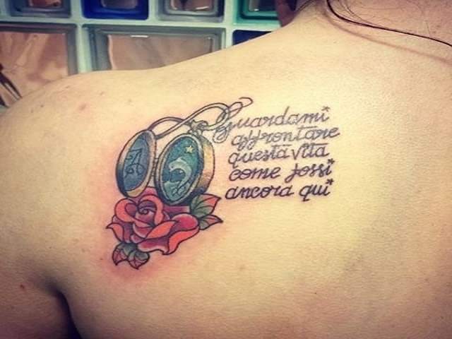 Guardami affrontare questa vita come fossi ancora qui.