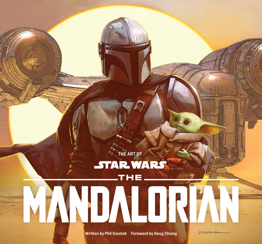 La copertina the Art of The Mandalorian