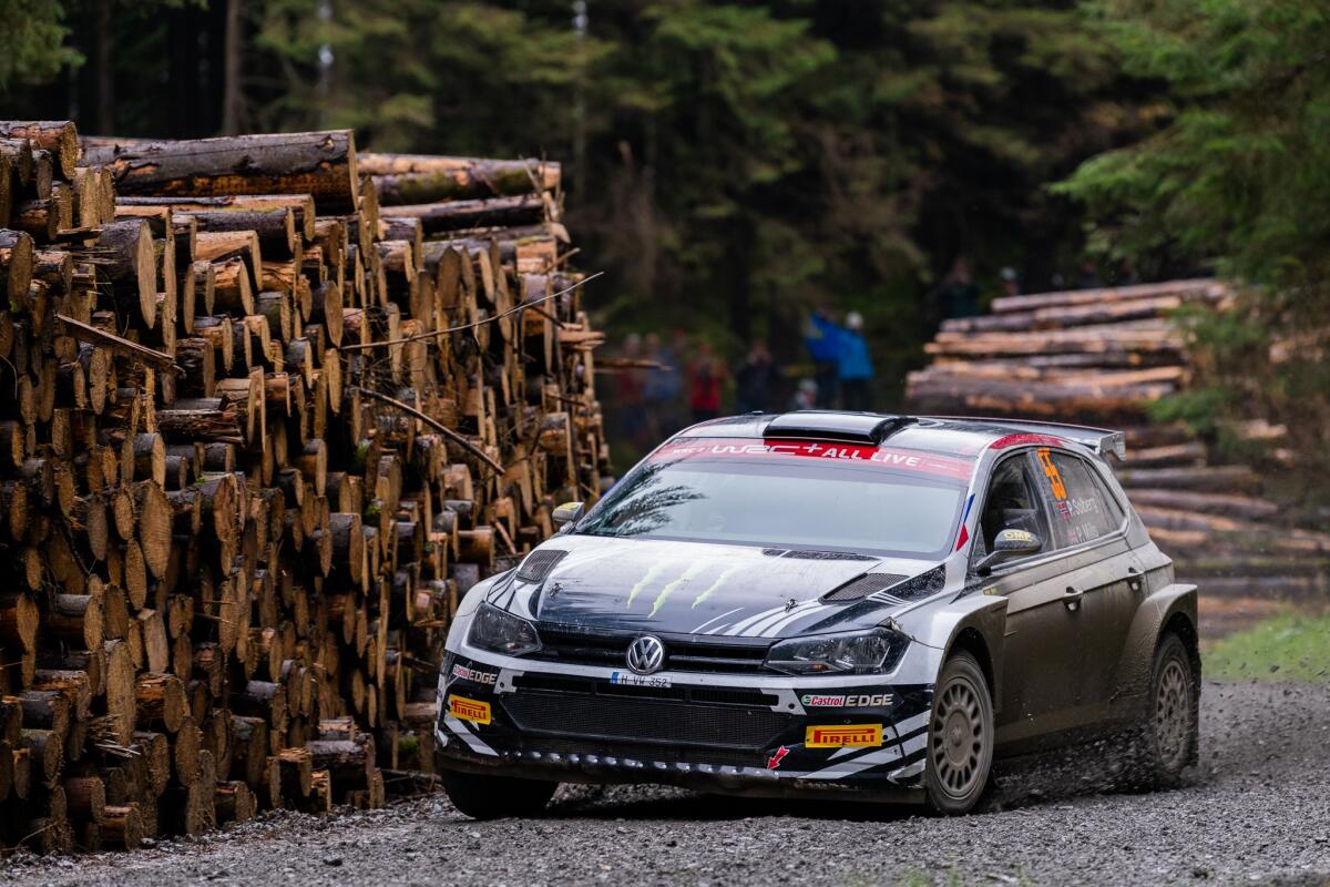 Oliver Solberg al Rally di Roma Capitale - 