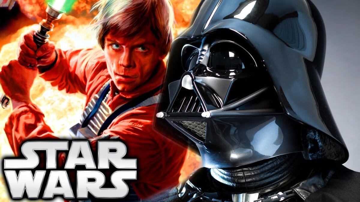 Ecco come Darth Vader ha scoperto che Luke fosse suo figlio - Darth Vader e Luke Skywalker