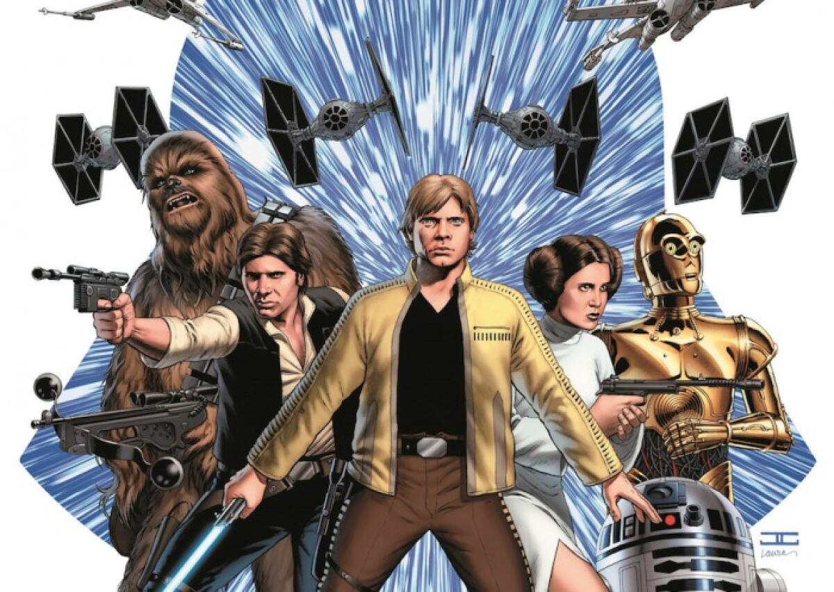 Skywalker Colpisce: recensione del primo volume a fumetti - Copertina di "Skywalker Colpisce"