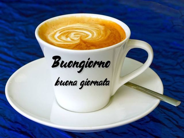 Buongiorno, buona giornata.