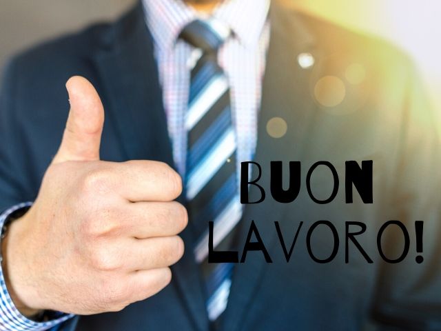 Buon lavoro!