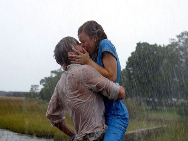 Scatto tratto dal film "Le pagine della nostra vita".