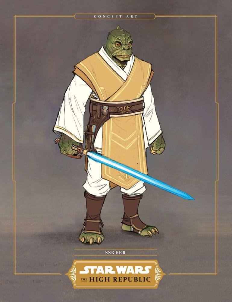Sskeer, il nuovo Maestro jedi Trandoshano
