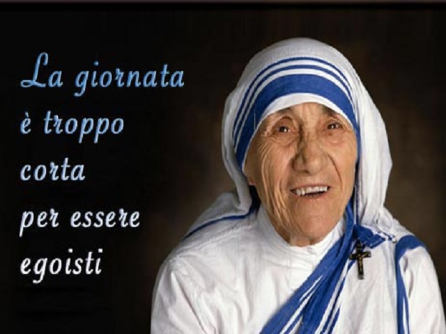 La giornata è troppo corta per essere egoisti