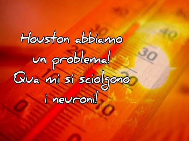 Houston abbiamo un problema! Qua mi si sciolgono i neuroni!