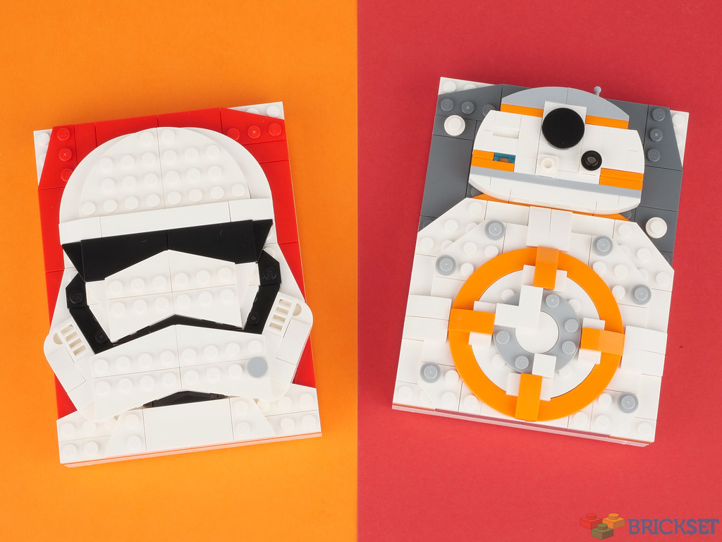 Lo stormtrooper e BB-8.Fonte: BrickSet