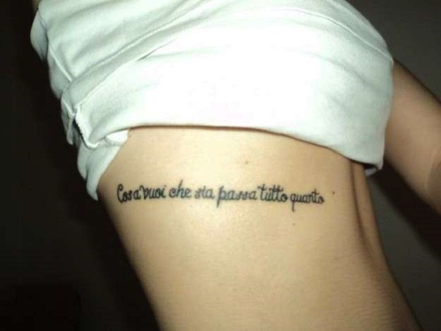 Cosa vuoi che sia passa tutto quanto.(da Cosa vuoi che sia)