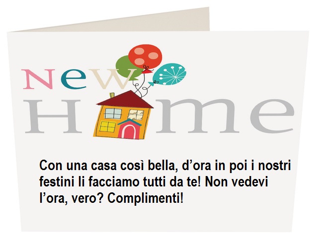 Con una casa così bella, d’ora in poi i nostri festini li facciamo tutti da te! Non vedevi l’ora, vero? Complimenti!