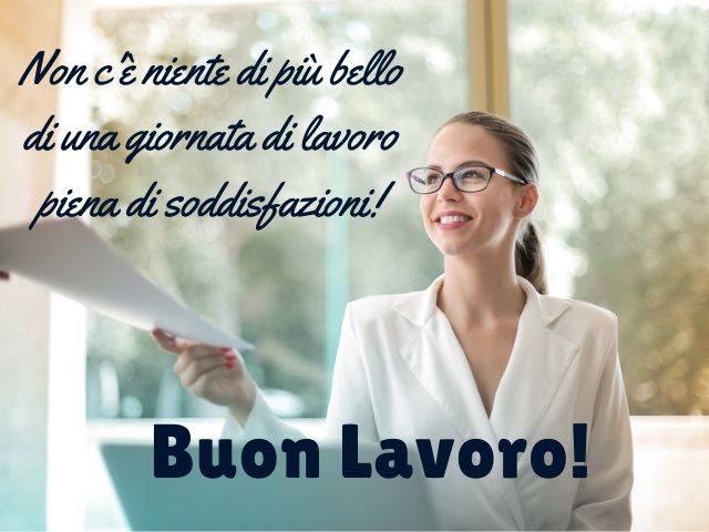 Non c'è niente di più bello di una giornata di lavoro fatta di soddisfazioni!