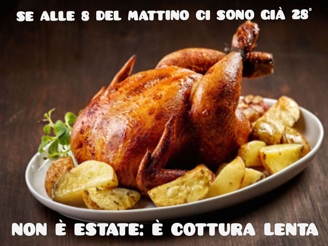 Se alle 8 del mattino ci sono già 28°, non è estate: è cottura lenta.