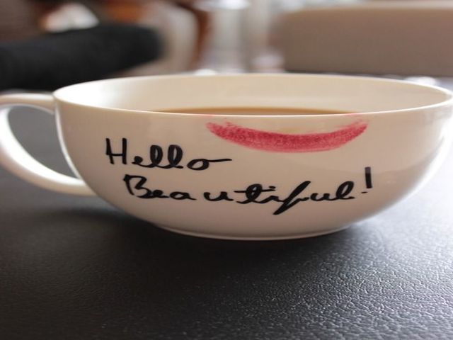 Hello beautiful! (Ciao bellissimo!)